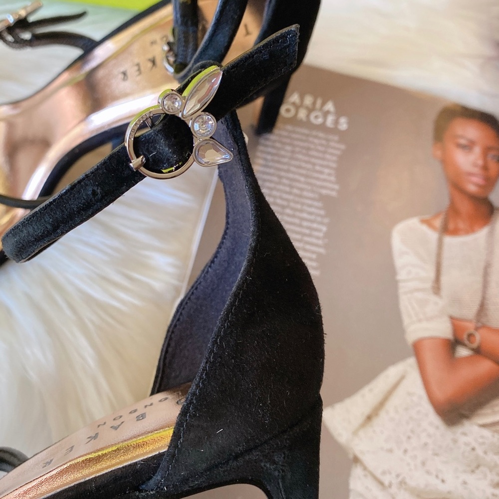 Ted Baker Lanoraa Triple Strap Sandal - Black - Picture 9 of 12